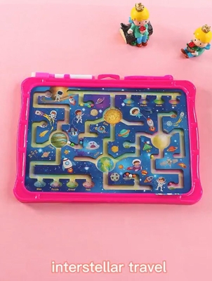 Toddler Magnetic Ball Labirynt Interaktywne zabawki edukacyjne Podróże międzygwiezdne dla 3-latków