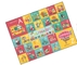 Edukacyjna papierowa układanka dla dzieci Alfabet Puzzle podłogowe Transport dla dzieci w wieku 4-8-10 lat
