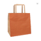 CMYK Jednolity kolor Plain Kraft Paper Gift Bags Ekologiczne torby papierowe 190gsm