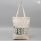 Ekologiczna torba z naturalnej bawełny wielokrotnego użytku o gramaturze 6 uncji 175 g / m2 o dużej pojemności na artykuły spożywcze