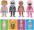 48 sztuk Edukacyjne magnetyczne puzzle z ludzkim ciałem Zabawki dla 3-letniego malucha