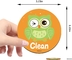OEM Animal Owl Magnetic Clean Dirty Flip Sign Naklejka na zmywarkę Clean Dirty