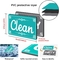 Dostosowany 2mm Kitchen Clean Brudna zmywarka Clean Sign Magnes 3,54 * 1,97 cala