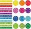 Zestaw ułamków magnetycznych płytek 156 sztuk 12 liczenia kolorów i zabawek matematycznych