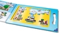 Carry Magnetic Jigsaw Puzzle Travel Toy Vehicle 15-częściowy zielony