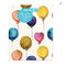 Dostosowana papierowa torba na zakupy 25x15x35cm z uchwytem Kolorowe wzory balonów